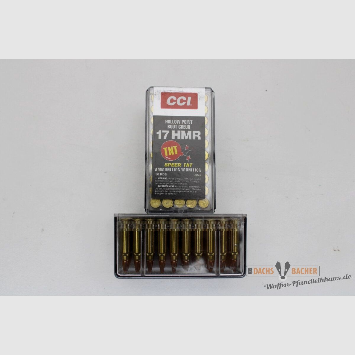 CCI .17 HMR Speer 17gr HP BC Hollow Point