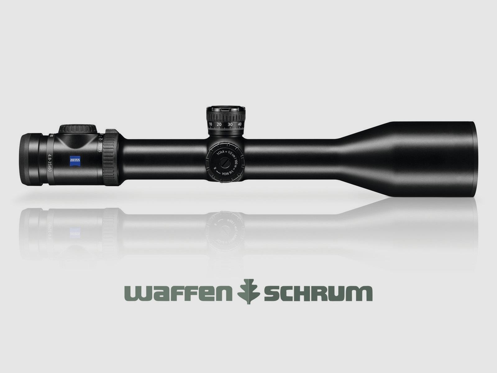 Zeiss Victory V8 - 2,8-20x56 / 30mm Mittelrohr ohne Schiene Absehenschnellverstelllung Höhe + Seite