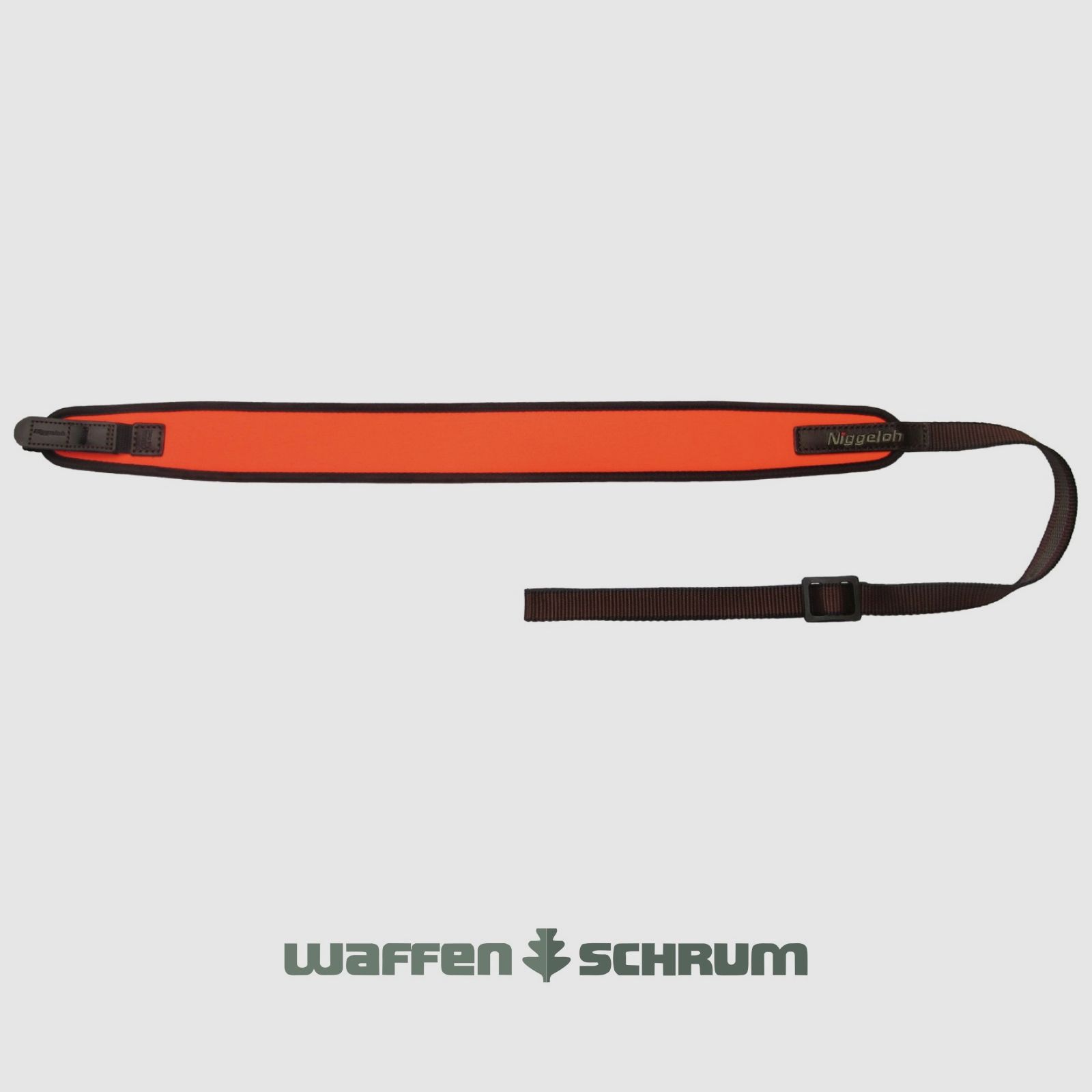 Niggeloh Gewehrriemen Universal mit Schnellverschluss Neopren - Orange