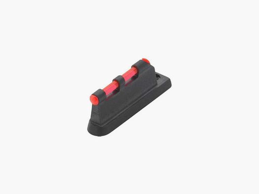 Guidon de carabine fibre optique rouge