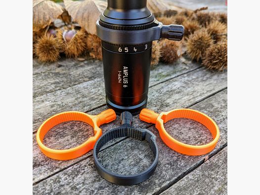 For Leica Amplus: Quick adjustment lever for magnification setting