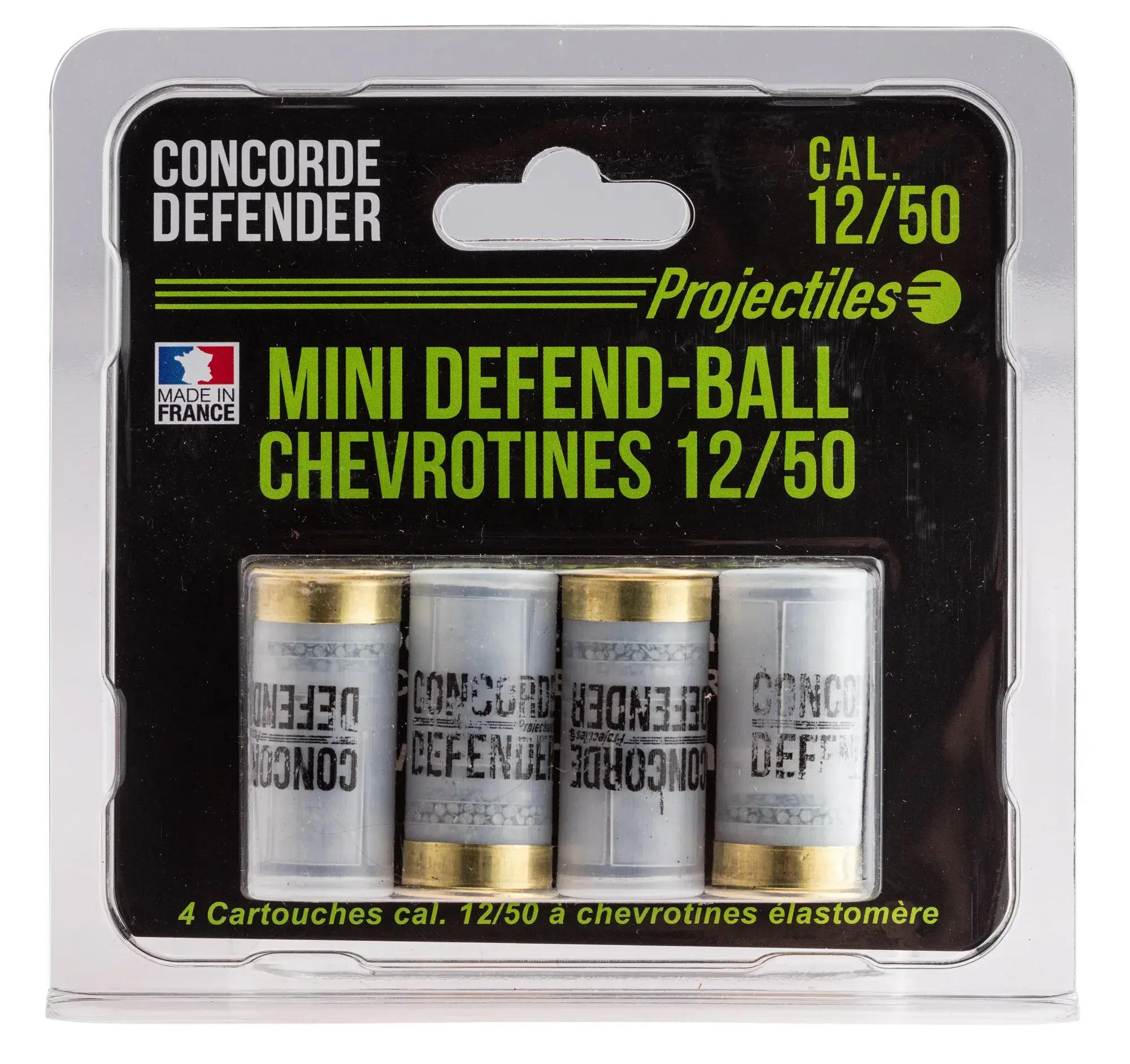 Chevrotine Mini Defend Ball Concorde Defender Calibre 12/50, image 2 sur 10