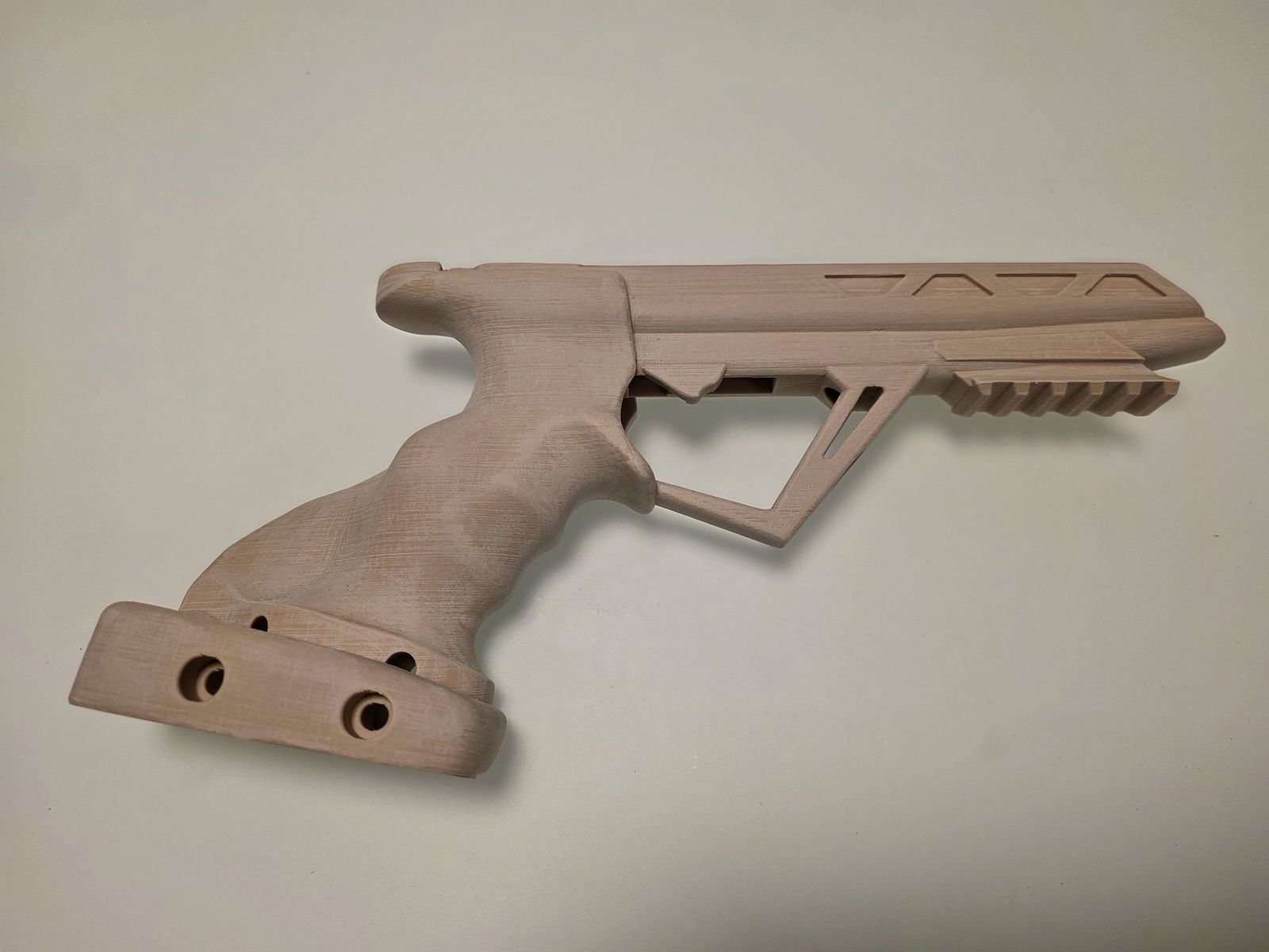 Matchgrip voor Diana Chaser Bandit Airbug hout PLA - populierenhout 3D print, afbeelding 2 van 6