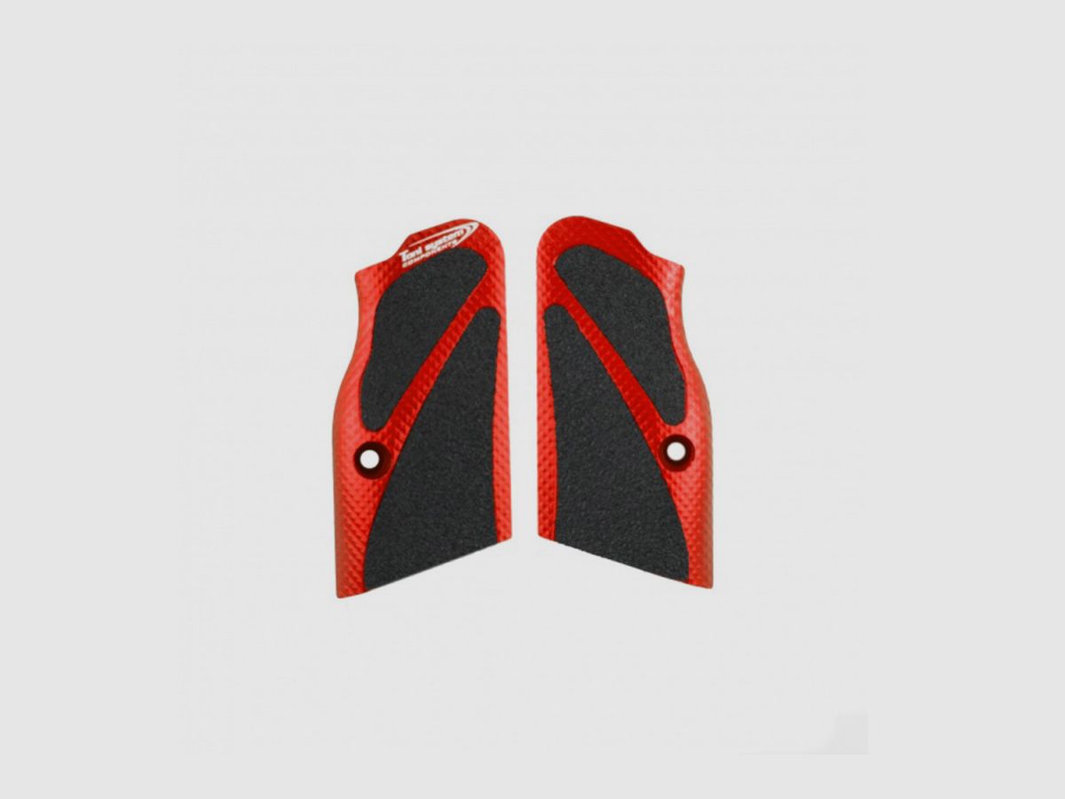 TONI SYSTEM DGT3DC 3D Ultra Short Griffe für Tanfoglio Großrahmen, Farbe: Rot, Bild 2 von 3