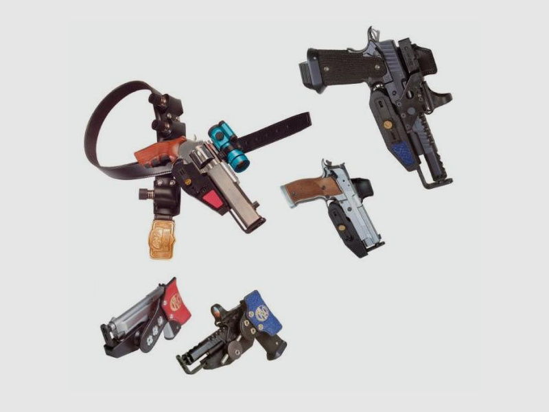 SICKINGER Holster (Competition) for S&W K/L/N Frame 4-6.5' 63010 -SpeedMachine 3D black