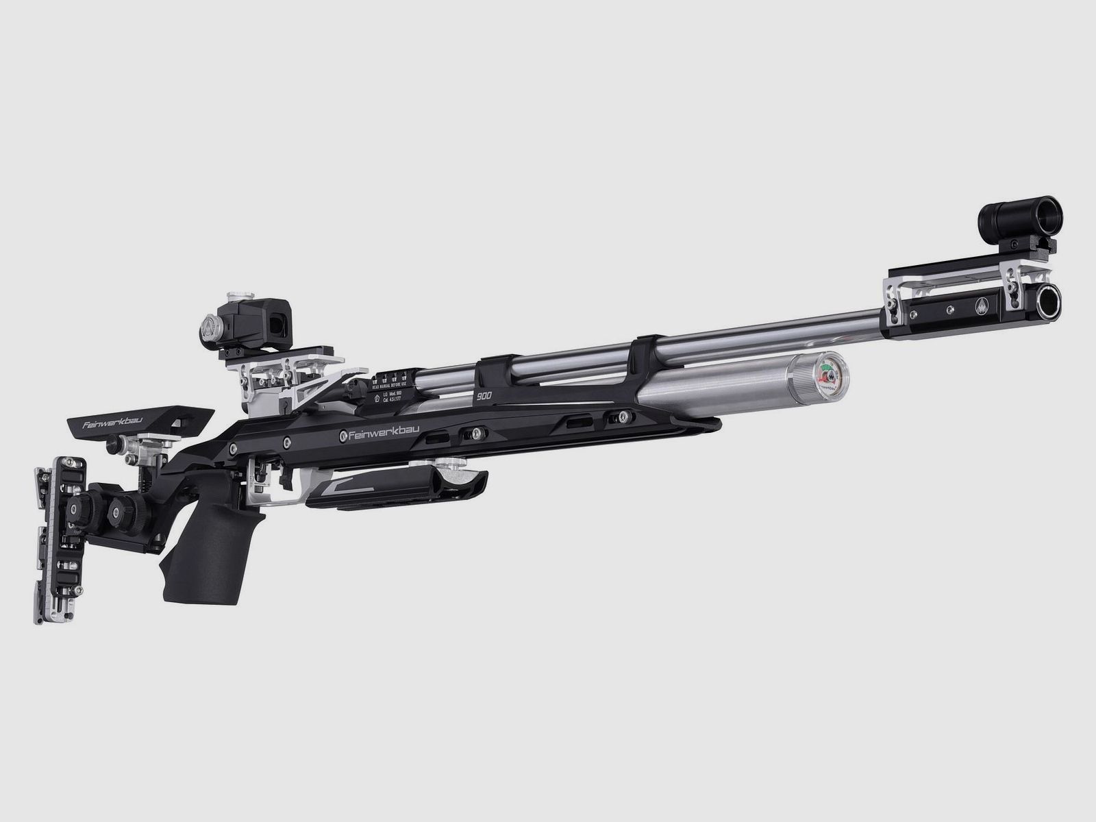 Feinwerkbau 900 Alu schwarz Griff Gr. M rechts Luftgewehr Match, Bild 2 von 4