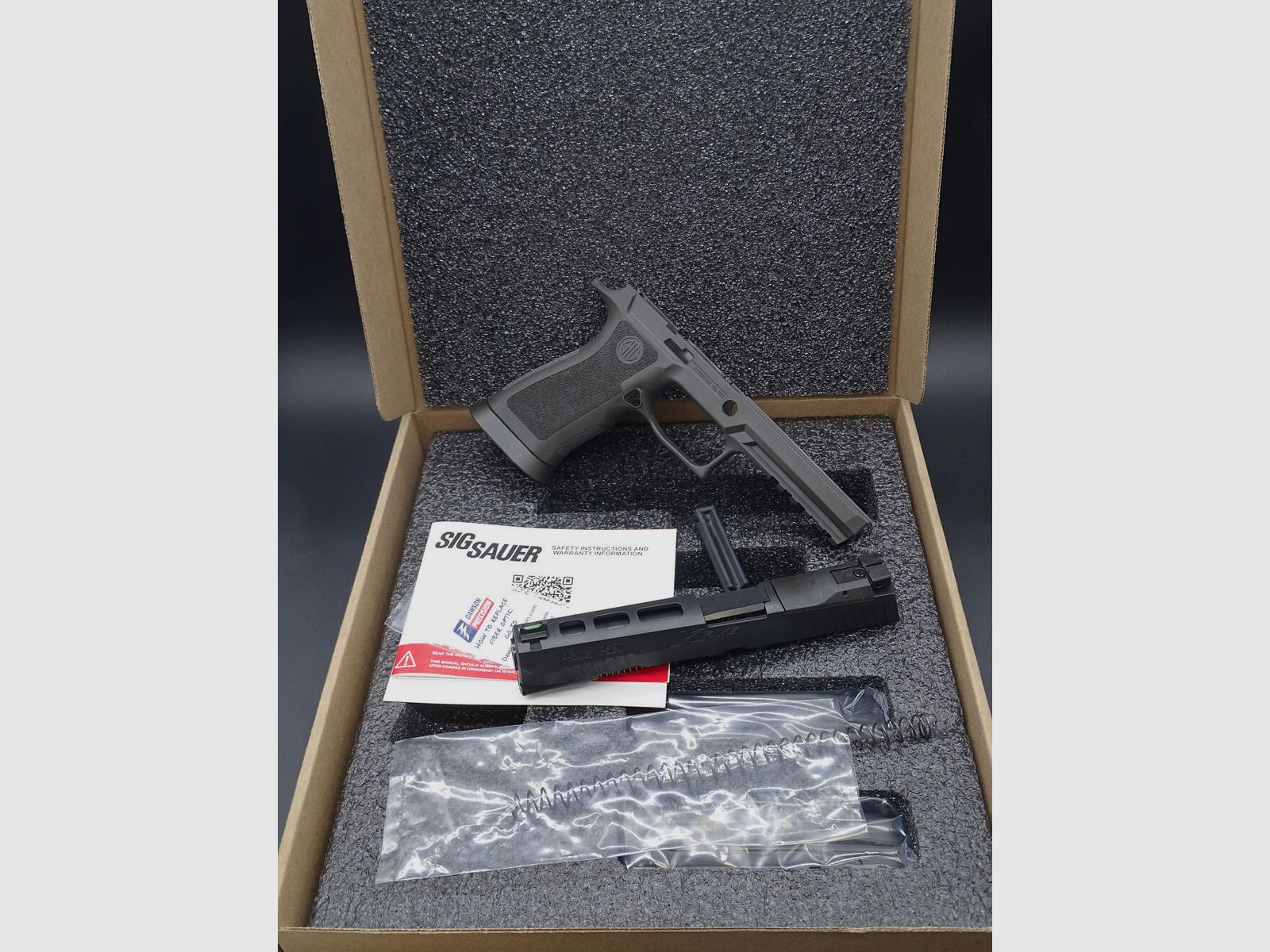 SIG Sauer P320 X Five Wechselsystem MOS Kaliber 9mm Luger P320 X-Five