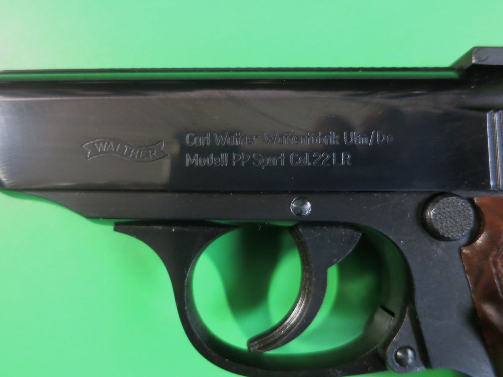 Sport-Pistole Walther PP Sport, Kaliber .22lr, wie neu      #83