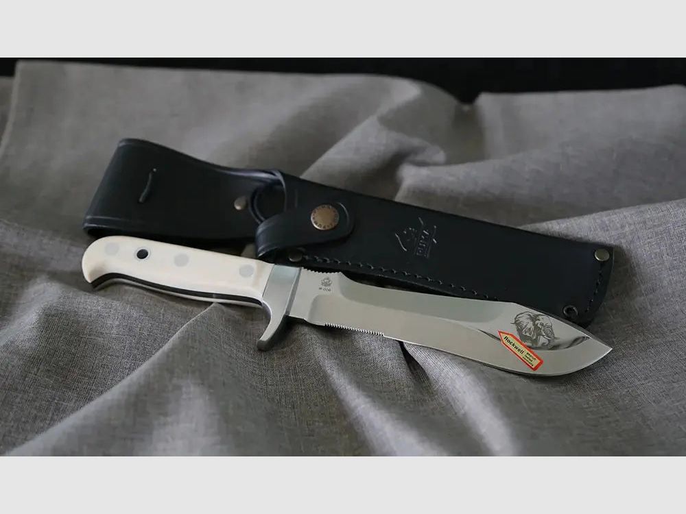 PUMA white hunter, éléphant avec boîte cadeau en bois