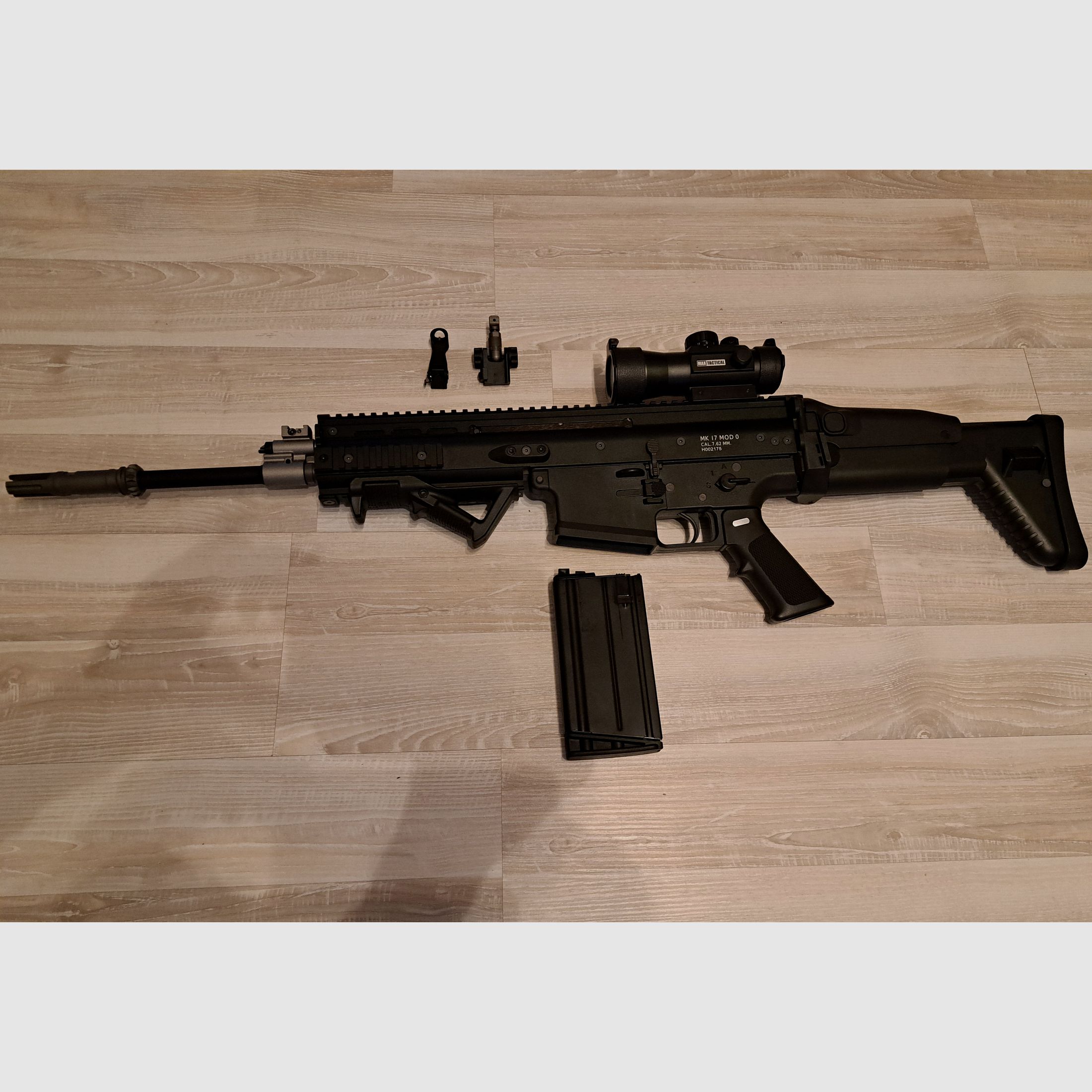 Wei-ETech Socom-H Vollmetall AWSS Open-Bolt Gas-Blow-Back 6mm BB schwarz