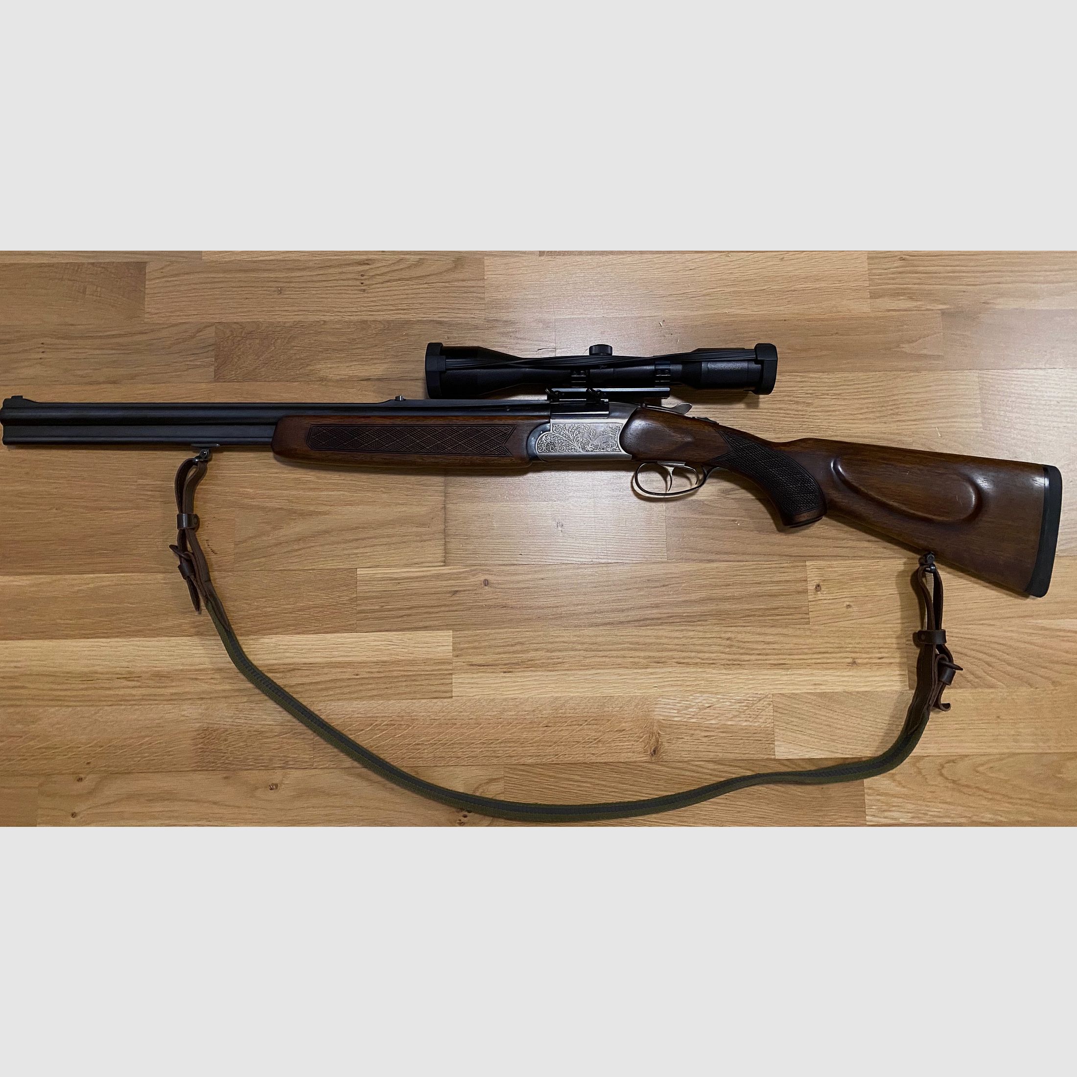 Bockbüchsflinte Brünner CZ 5,6x50R 12/70