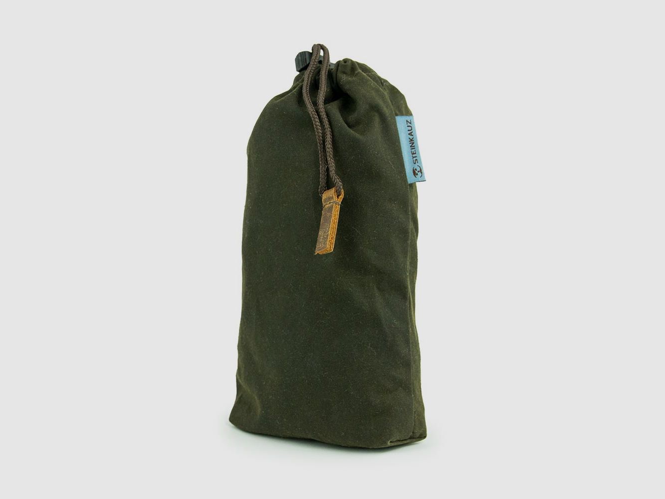 Modulus® Flaschenbeutel, Waxed Cotton, Oliv