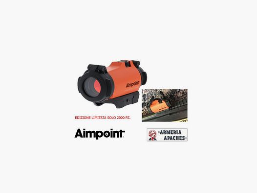 Punto rosso Red Dot mirino Aimpoint Micro H2 ORANGE
