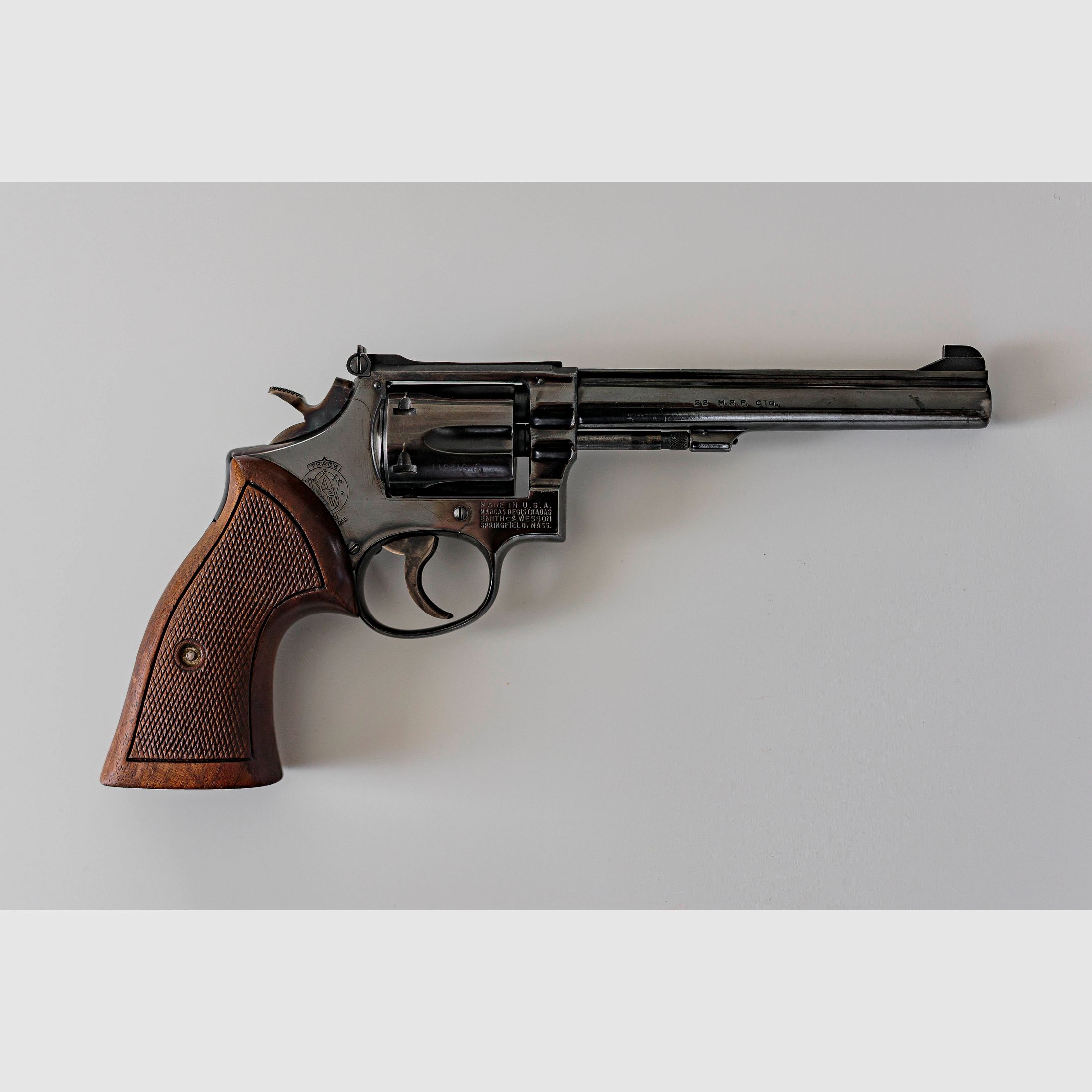 Smith & Wesson 48-2 Revolver .22 mit Wechseltrommel