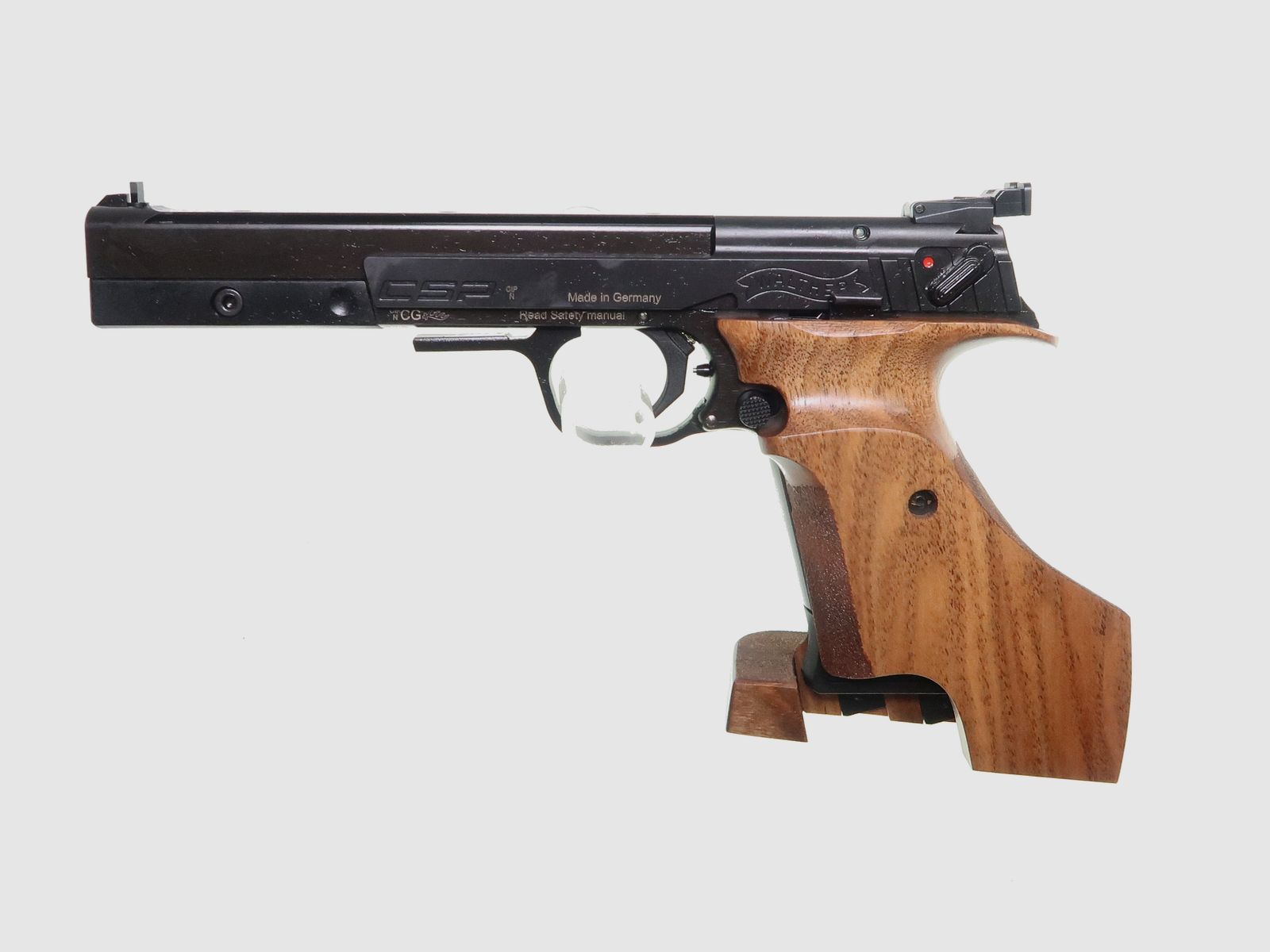 Walther CSP Expert Noyer Gr.M droit, calibre .22lr.