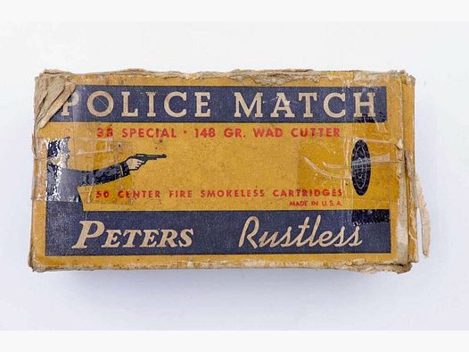 Munitions de revolver Peters USA .38 Special