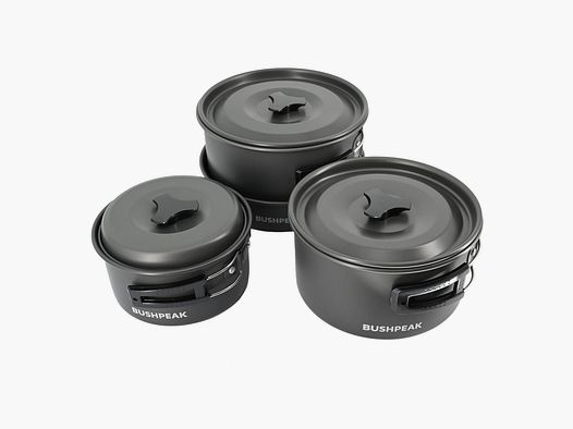 Bushpeak Ensemble de casseroles 4 pièces - Camp Chef