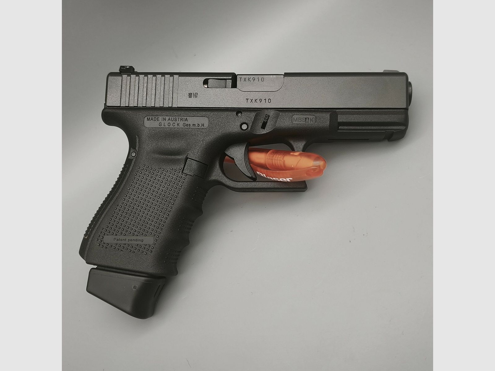 Glock 19 Gen4 9mmLuger
