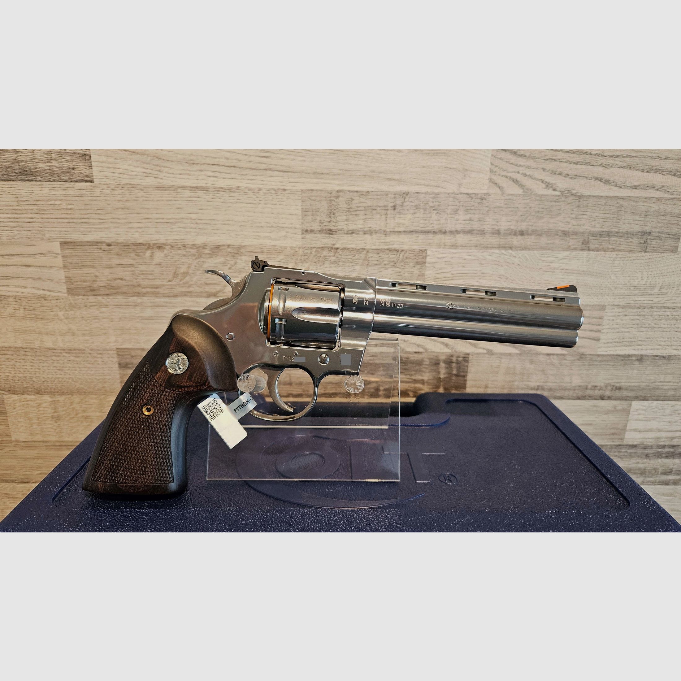 Neuware vom Fachhandel - Revolver Colt Python STS 6" SP6WTS Kal. .357Mag. - Sonderpreis