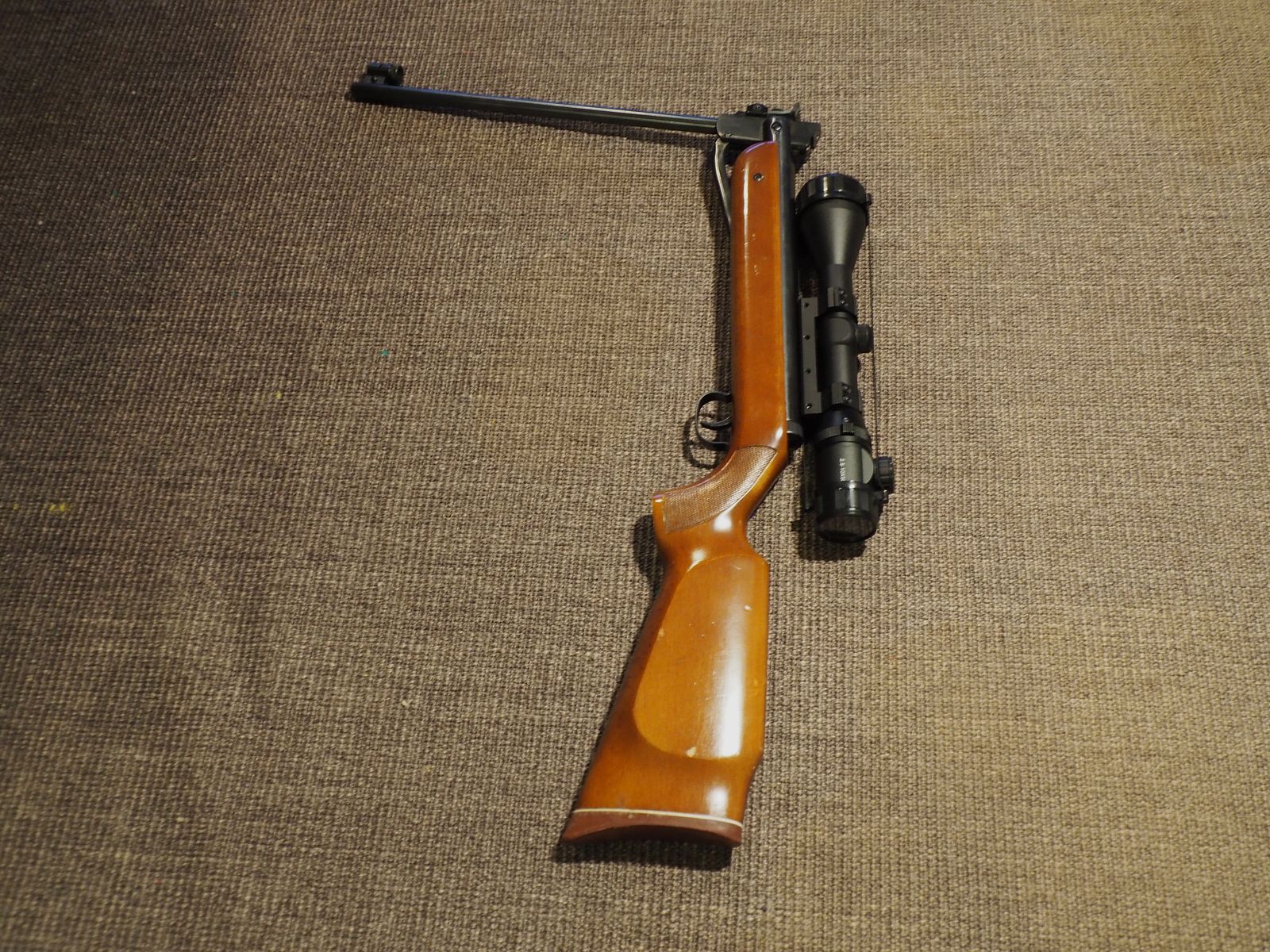 Jagdliches Weitschuss Luftgewehr, DIANA 35 C mit Zielfernrohr mit 2.5-10x50