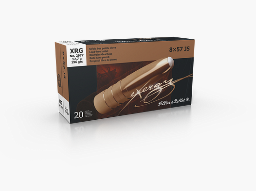 Sellier & Bellot Büchsenmunition 8 x 57 IS 12,7g eXergy