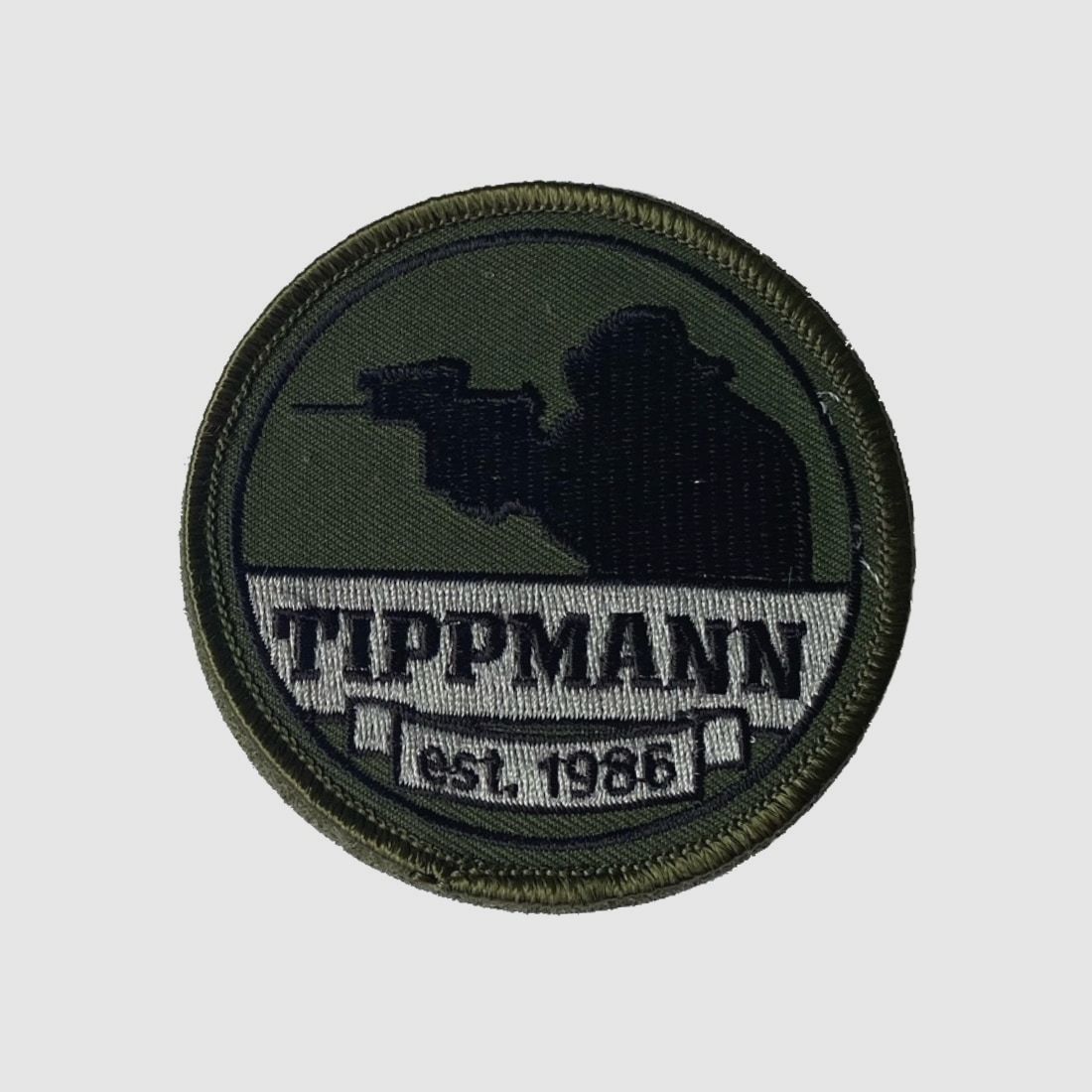 Patch in velcro ricamato Paintball / Airsoft (Proprietario Tippmann)