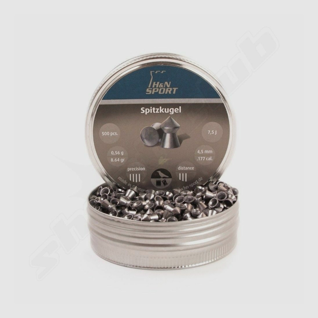 shoXx trappola per proiettili + HN proiettili appuntiti 4,5 mm + 120 bersagli