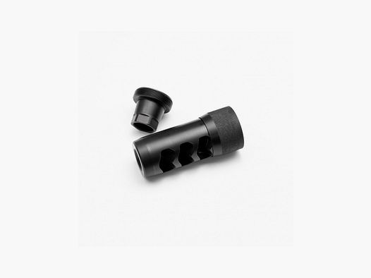 AREA419 FRUSTRADOR DE BOCA HELLFIRE AUTO-CRONOMETRADO C.6 mm 5/8-24 NEGRO
