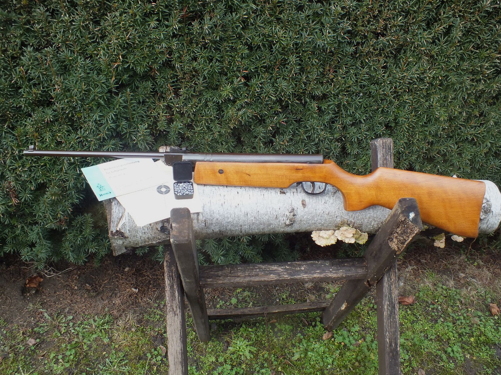 Luftgewehr Haenel 300- 3  mit Sportschaft  DDR