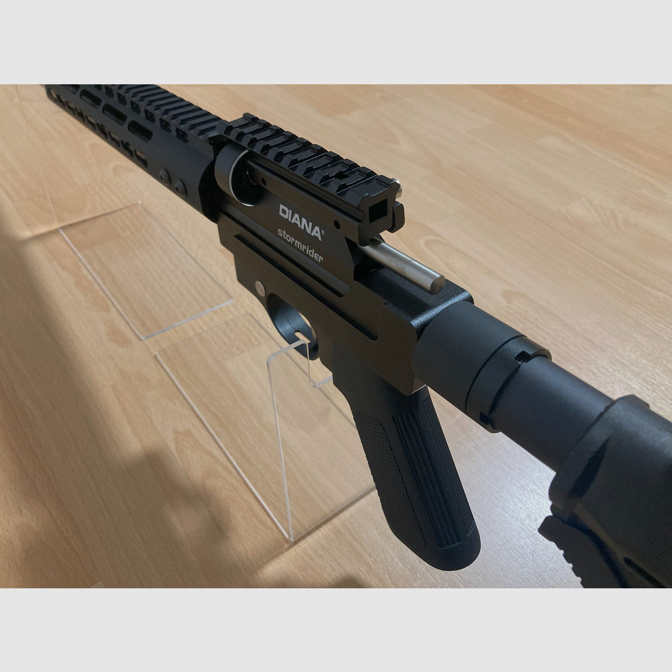 Diana Stormrider Luftgewehr Kaliber 5,5mm Umbau AR15 Stil Top Zustand mit viel Zubehör