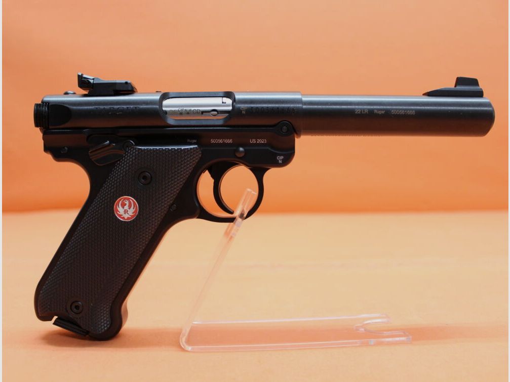 Ruger Ha.Pistole .22lr Ruger MARK IV Target Black 5,5" Lauf/ Bull Barrel (.22lfB/.22L.R. MK4)