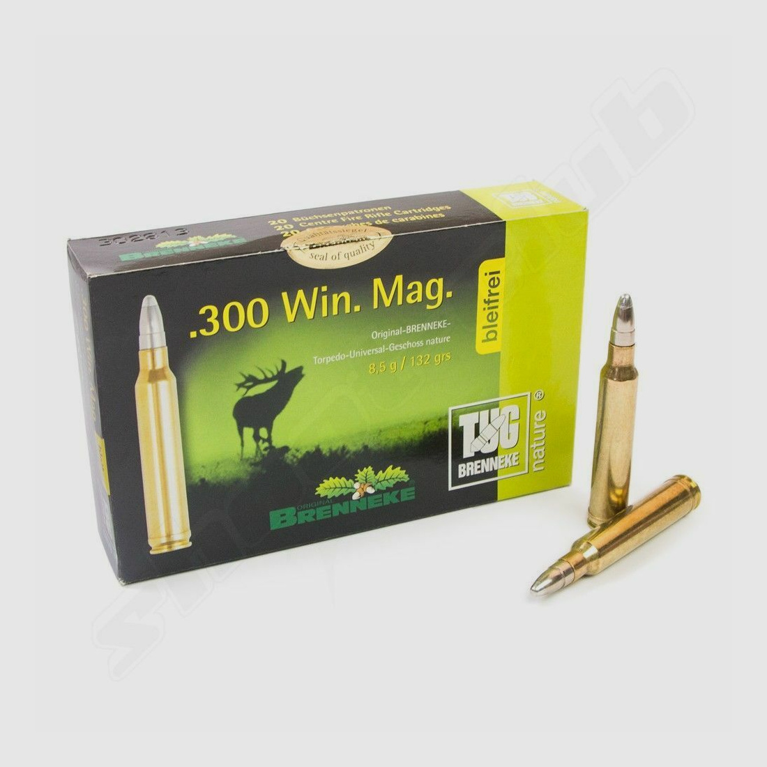 Brenneke	 .300 win mag TUG nature 8,5g / 132gr - 20 Stk