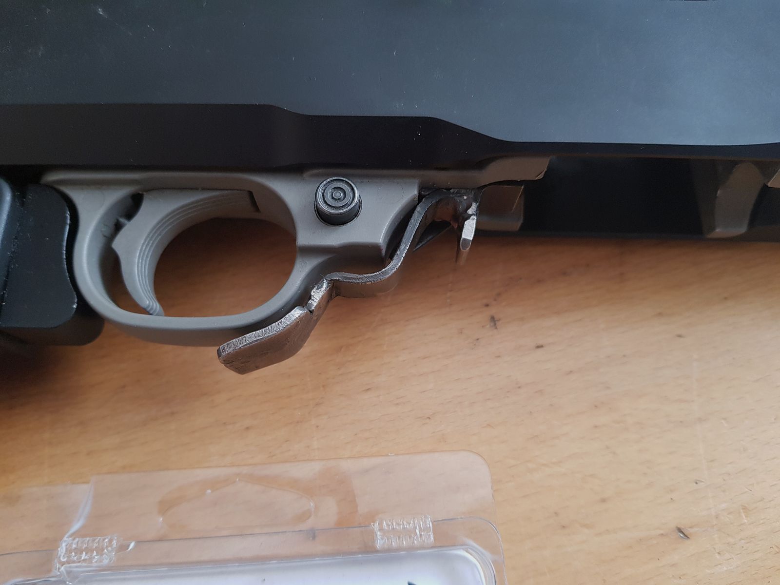 Ruger 10/22 Target, stainless "tactical" mit Pistolengriff und einschiebbarer Schulterstütze (Magpul)