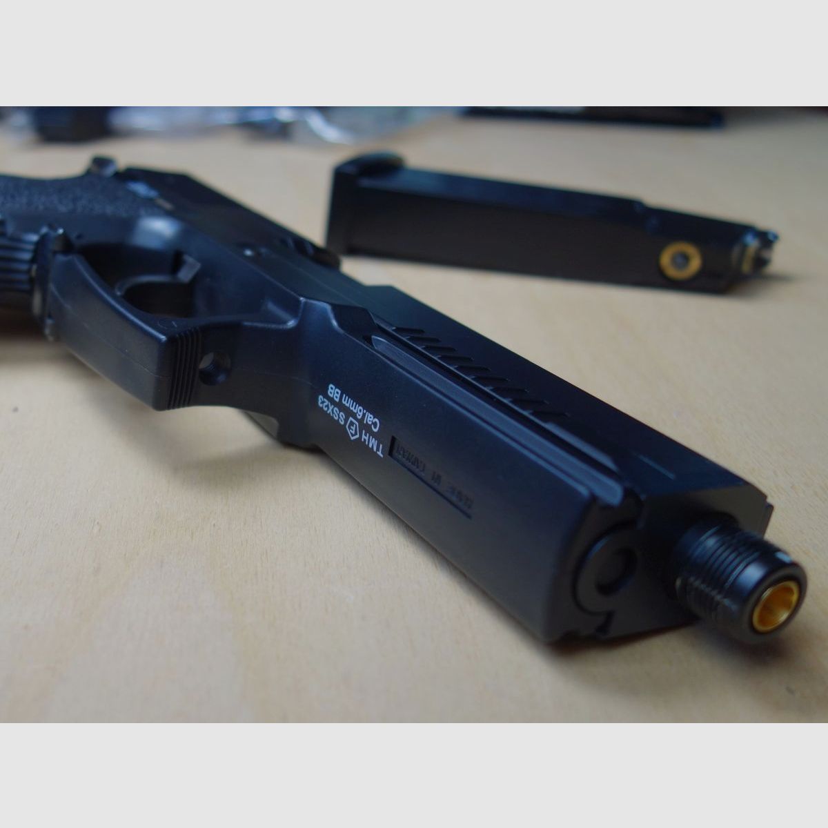 Novritsch SSX 23 Softair pistol 6mm + accessori CONDIZIONE TOP