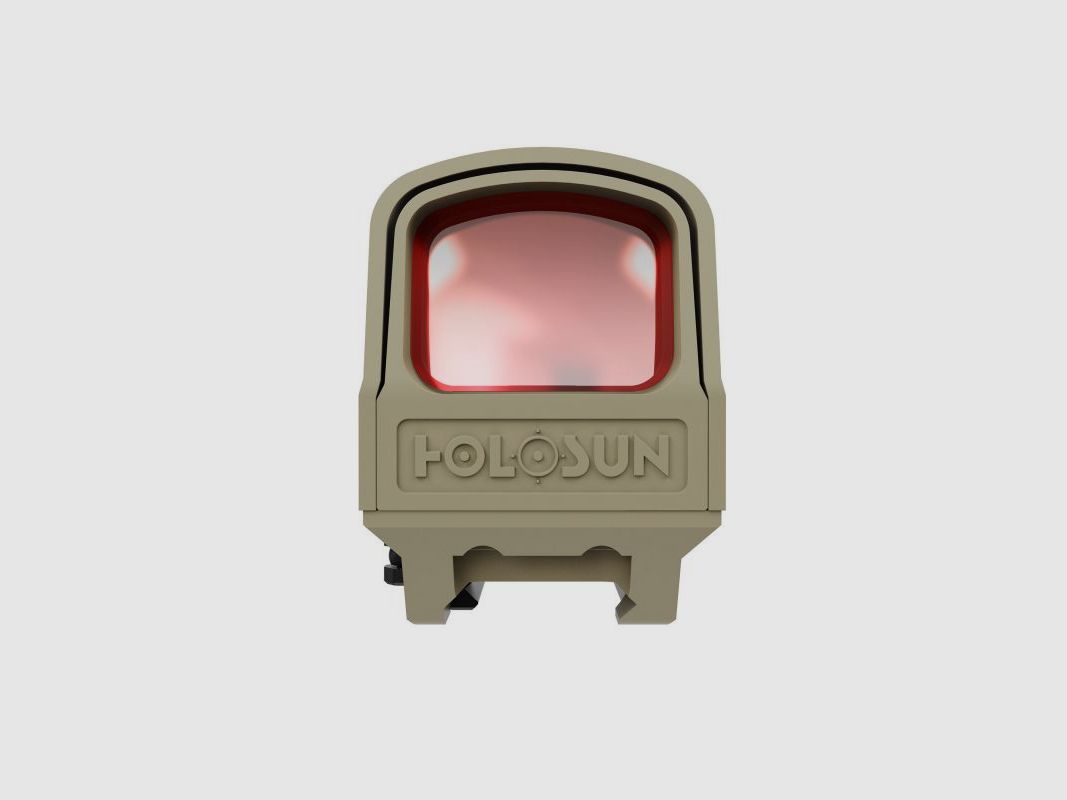 Holosun Point Rouge HE510C-GR-FDE avec Réticule Vert : Point 2MOA, Circledot 65MOA & Cercle 65MOA, image 3 sur 8