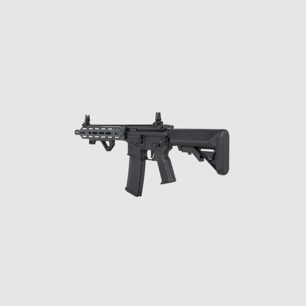 SA Daniel Defense® MK18 RIII M-LOK 10.5" (SA-P27 RIS III PRIME™ Aster II ETU BLDC™) Rifle Airsoft Libre a partir de 18 años – Steel Grey -F-