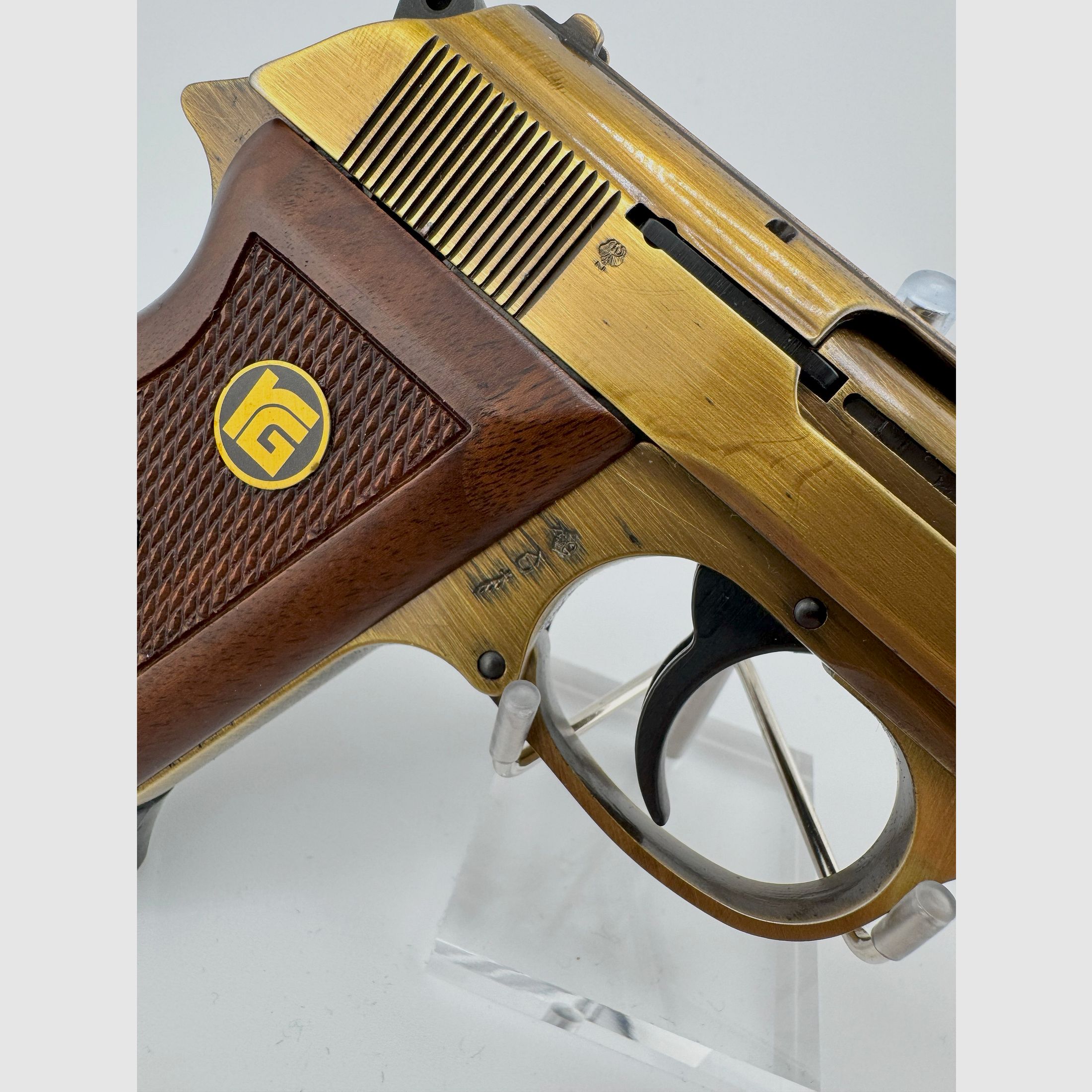 Röhm RG 800 SSW Sondermodell „Altmessing“ - PTB 414 - Beschussjahr KD (1993)