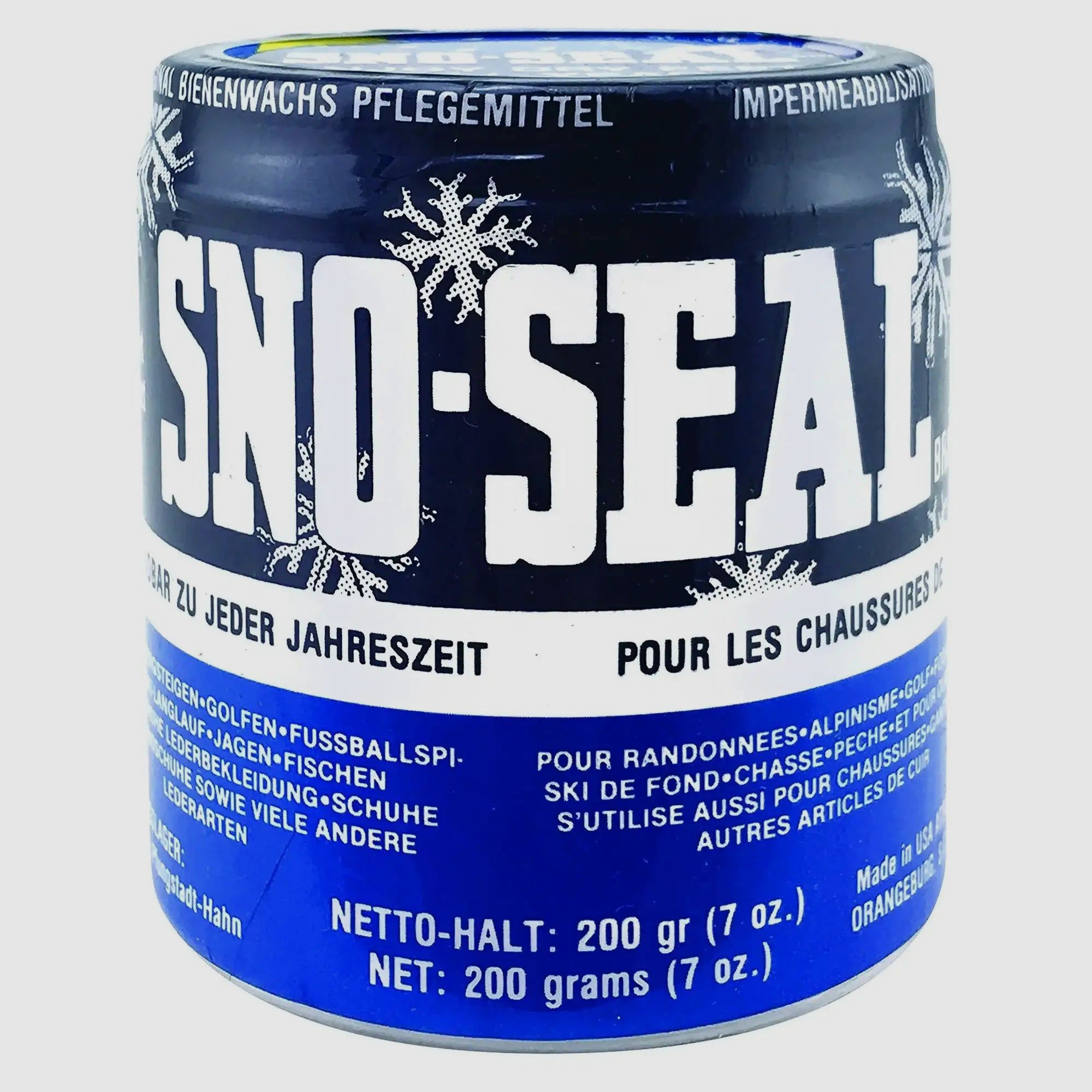 Sno-Seal Sno-Seal Leerwas Blik 200 g