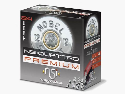 NSI QUATTRO PREMIUM TRAP 24 shotgun ammunition