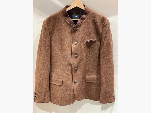 Maximilian veste en laine Shetland Matrei en brun