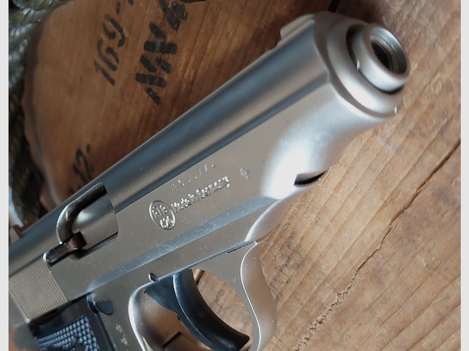 Walther PP chrom 9 mm PAK (PTB 620)