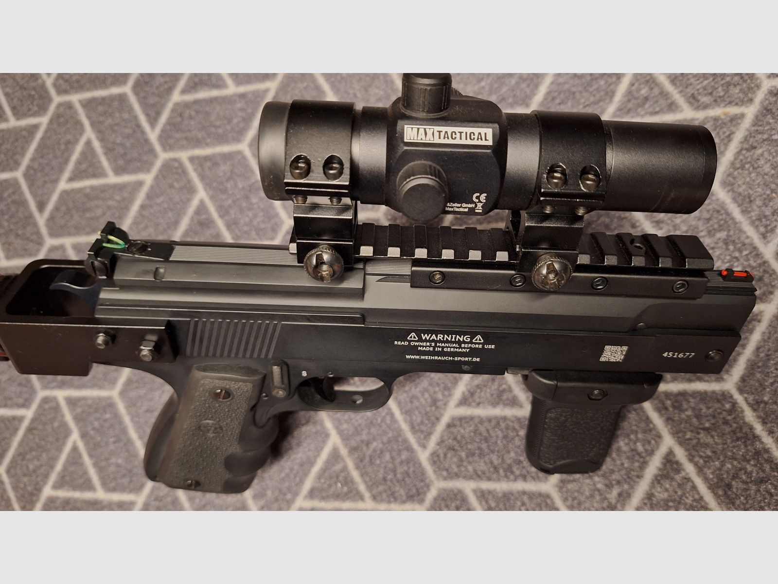 Weihrauch HW 45 Taktischer Pistolenkarabiner!