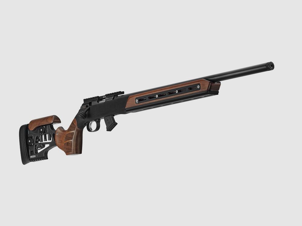 Carabine CZ 457 WOOX FURIOSA calibre 22LR canon 24 pouces fluté fileté, image 1 sur 3