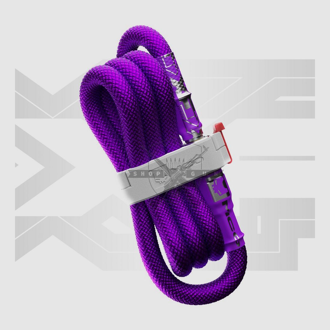 MCO HPA Line XF V2, Überlänge, ultra-fexible, Foster-Fittings (Purple)