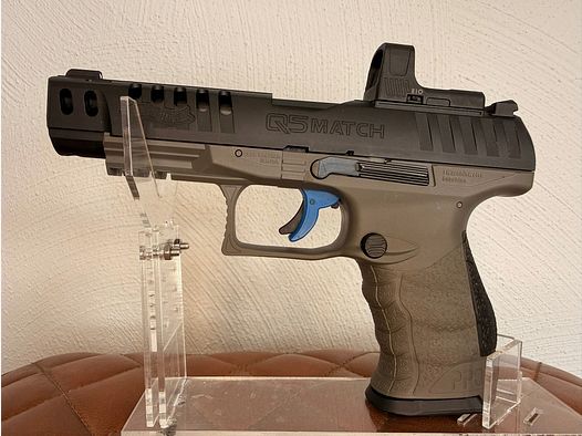 Walther CO2-pistola Walther Q5 Match 5" Combo Set