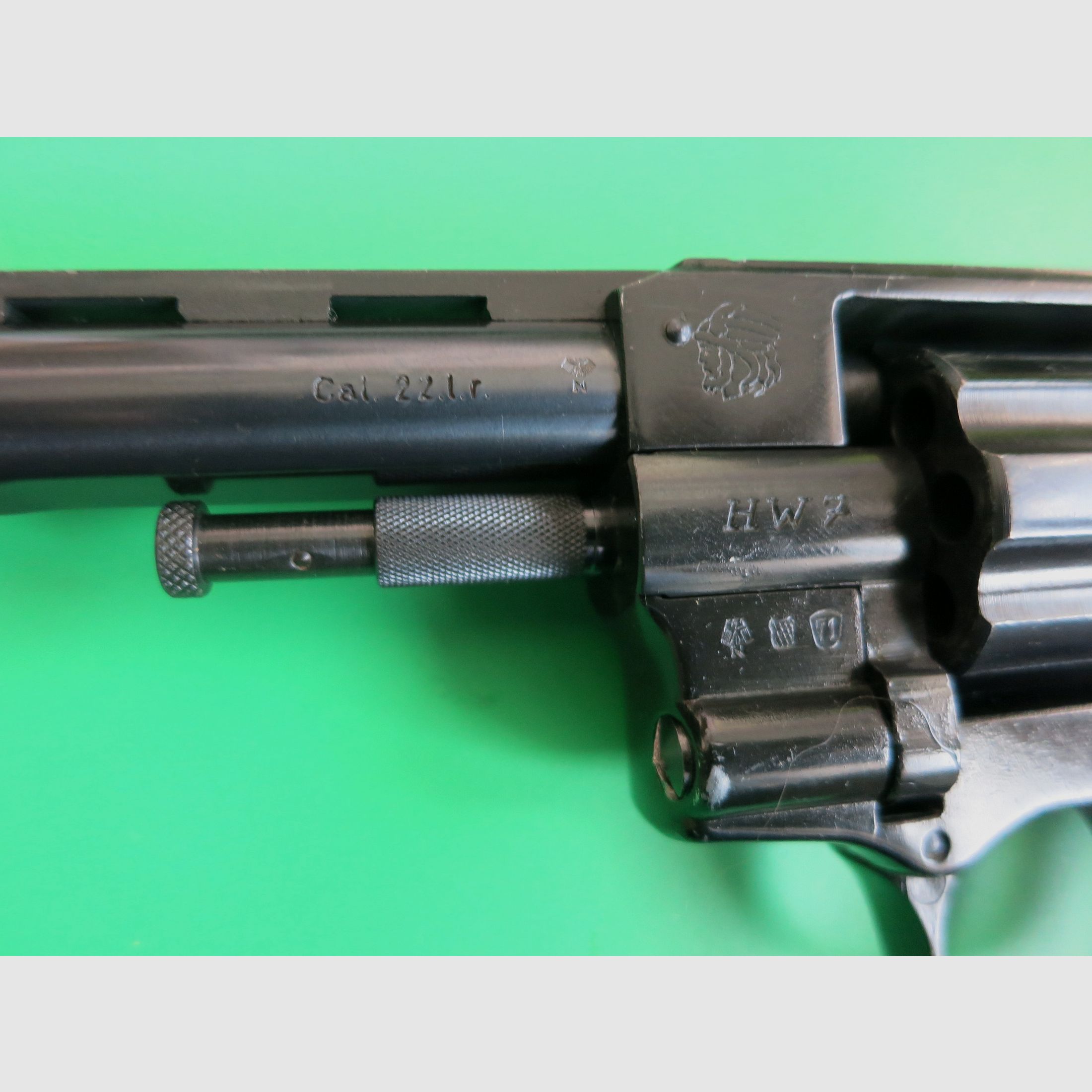 Weihrauch (Arminius) HW7, 7" barrel, .22lr, trap shooting and sport revolver #96