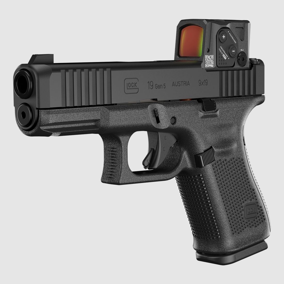 Glock 19 Gen5 A-Cut Combo avec Aimpoint COA – 9x19mm, image 4 sur 4