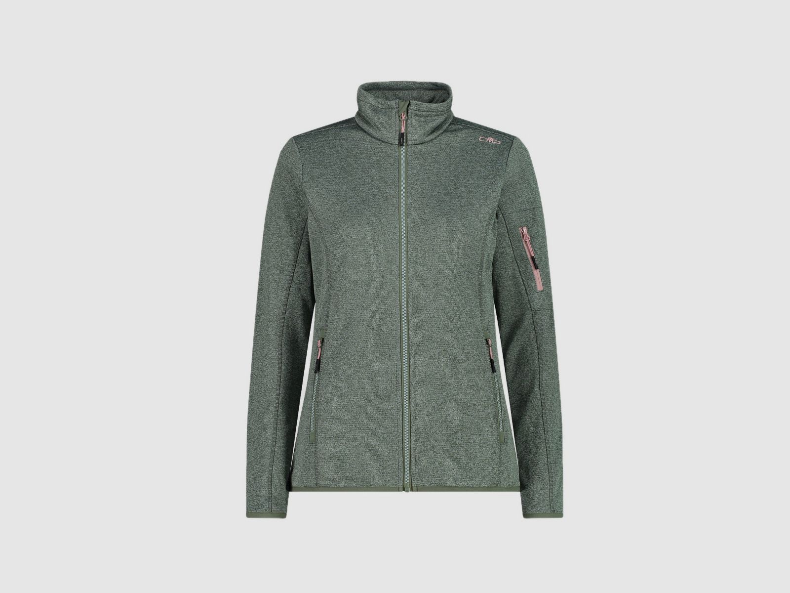 CMP Damen Knit-Tech-Fleece mit Inner Layer aus Mesh Mint
