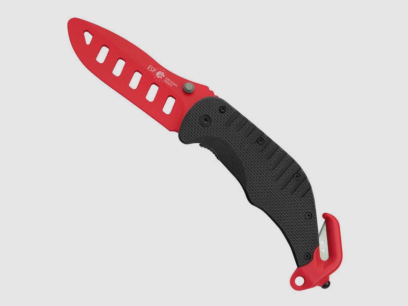 Coltello da soccorso da allenamento TRK-01, rosso, immagine 1 di 3