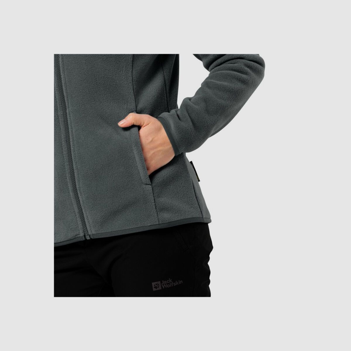 JACK WOLFSKIN Moonrise Fz W Dames Slate Green